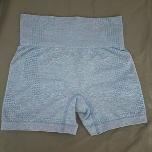 Blue short/ stretchy good for workout or just to wear